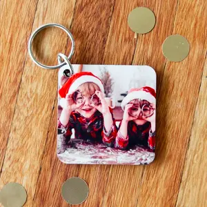 RapidStudio personalised photo keyring gift