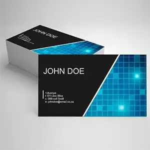 Print your own business cards online with RapidStudio