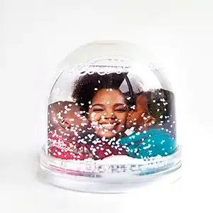 RapidStudio personalised photo snowglobe