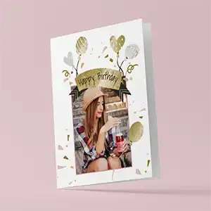 Print your own photo greeting cards online with RapidStudio
