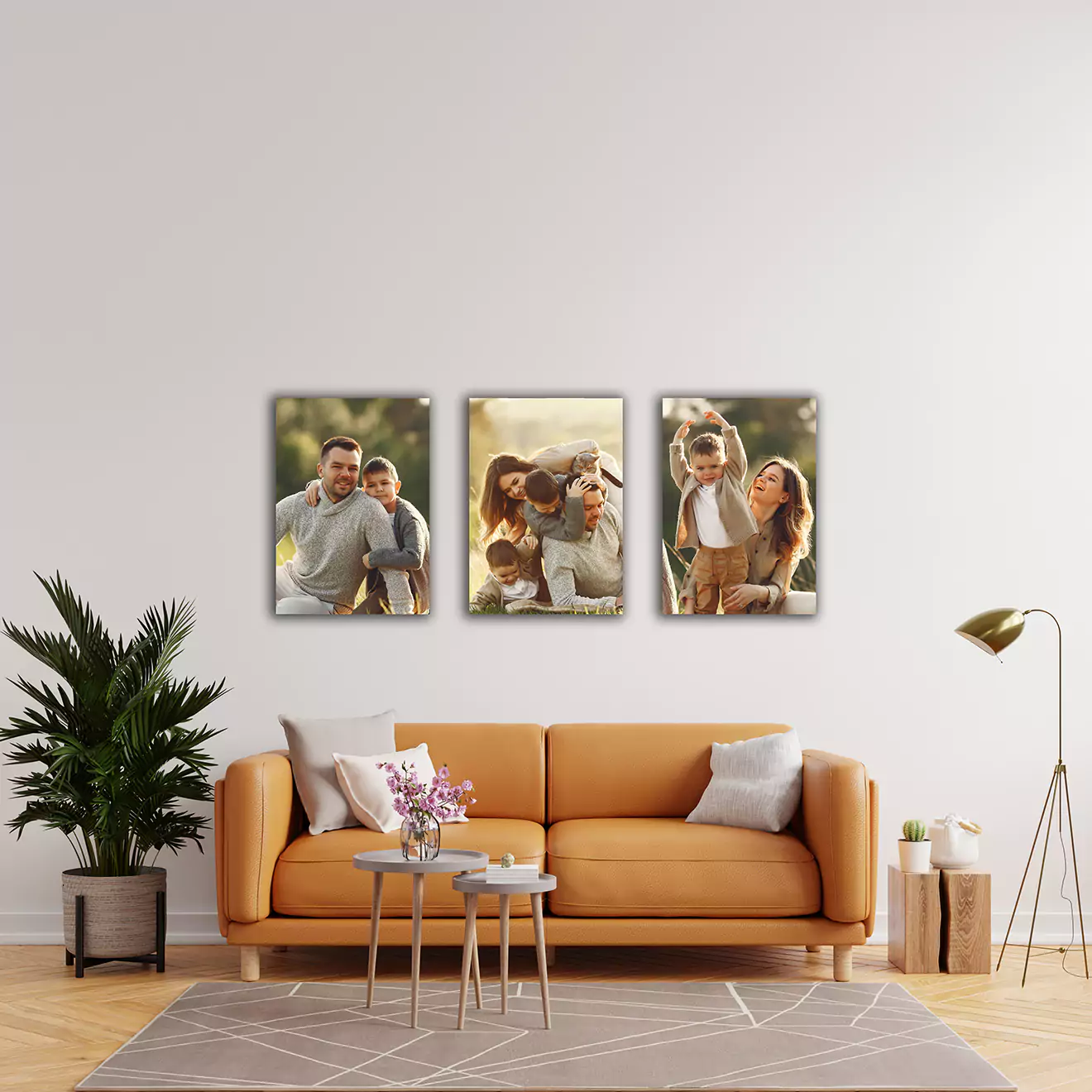 RapidStudio cheap canvas prints - set of 3 Size: A2 Portrait