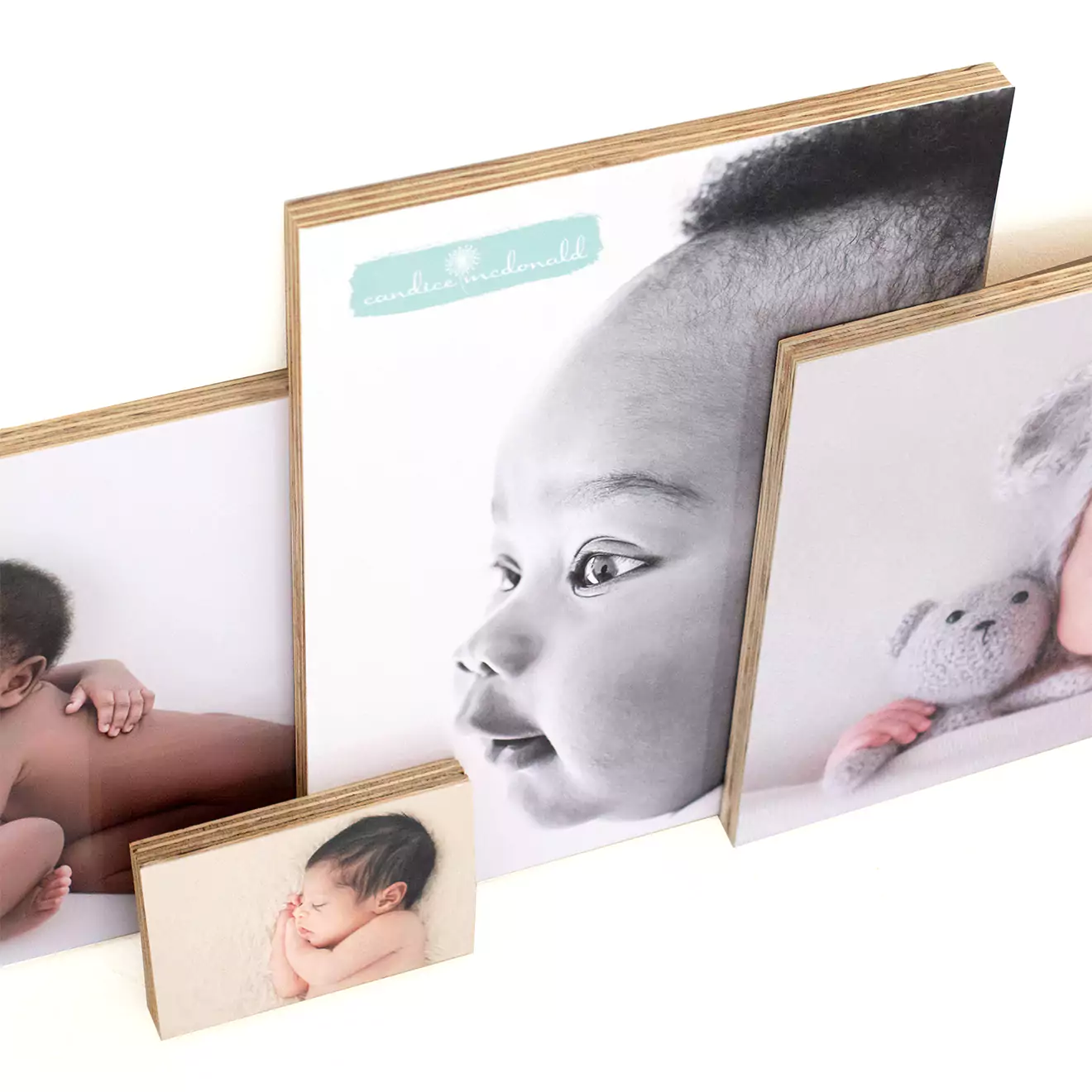 Print your photo on wood shutterblocks online with RapidStudio