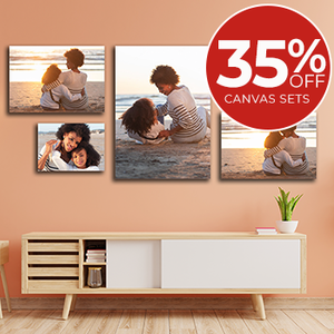 35% off all canvas print sets special offer online at RapidStudio