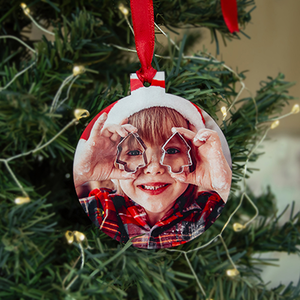 RapidStudio a personalised photo christmas bauble online