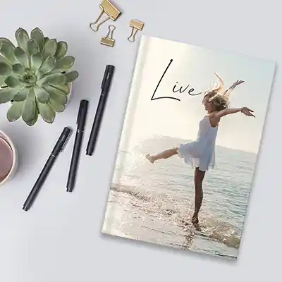 RapidStudio personalised photo ruled notebook 