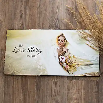 Rapidstudio ultimate designer coffee table wedding photo album with 